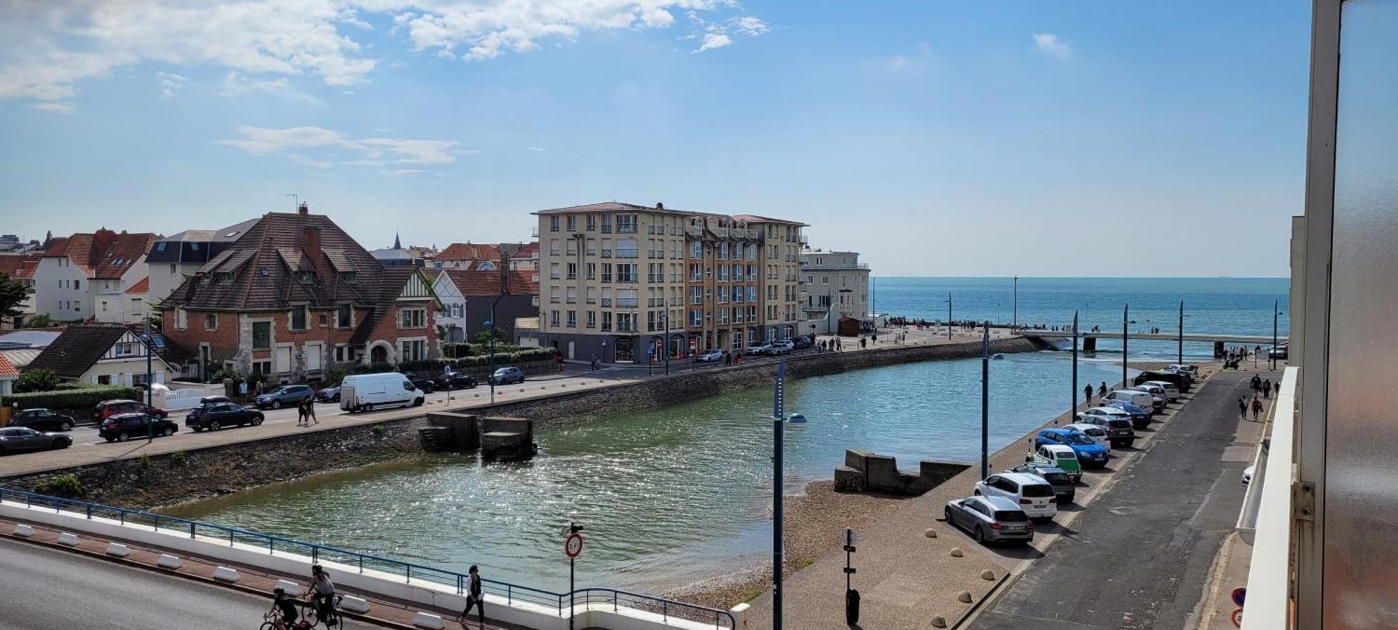 Une Jolie Vue - Appt 2 Pieces Vue Mer Balcon Sud Вимере Экстерьер фото